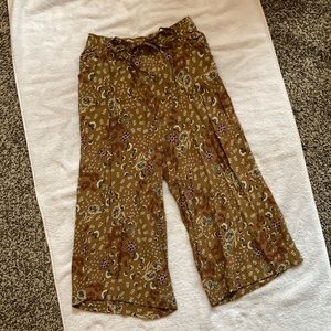American Eagle Don’t Ask Why Wide leg crop pant OS